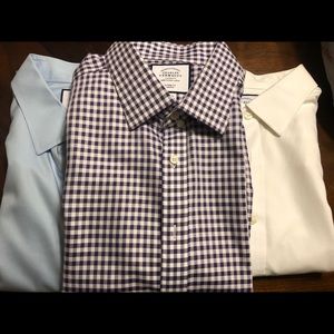 Dress shirts lot of 3 18 neck 35 sleeve